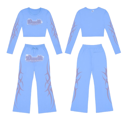 Blue Womens Set